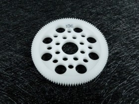3racing 3RAC-SG64106 64 Pitch Spur Gear 106t White