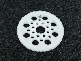 64 Pitch Spur Gear 112t White
