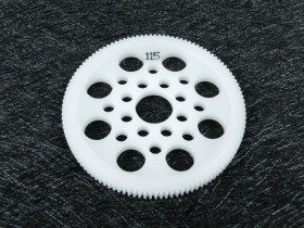 64 Pitch Spur Gear 115t White