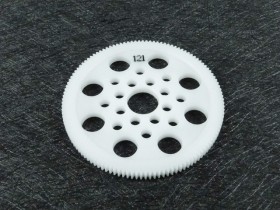 64 Pitch Spur Gear 121t White