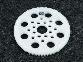 64 Pitch Spur Gear 122t White