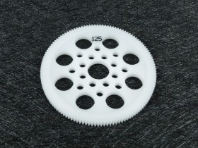 64 Pitch Spur Gear 125t White