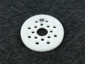 3racing 3RAC-SG6488 64 Pitch Spur Gear 88t White