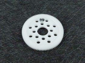 3racing 3RAC-SG6489 64 Pitch Spur Gear 89t White