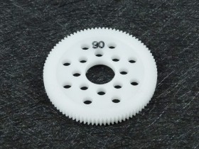 3racing 3RAC-SG6490 64 Pitch Spur Gear 90t White