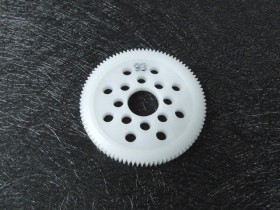64 Pitch Spur Gear 93t White