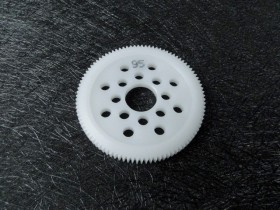 64 Pitch Spur Gear 95t White