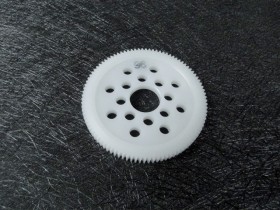 3racing 3RAC-SG6496 64 Pitch Spur Gear 96t White
