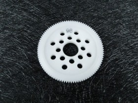 3racing 3RAC-SG6498 64 Pitch Spur Gear 98t White