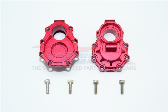 Gpm TRX4022B Aluminum Rear Knuckle Arms Inner Case 1/10 Electric 4wd Trx4 Defender Trail Crawler Red