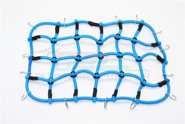 Elastic Cargo Netting For Crawlers Blue