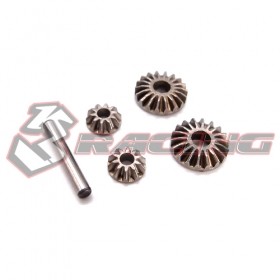 Metal Differential Gear Set (10t&18t) Silver