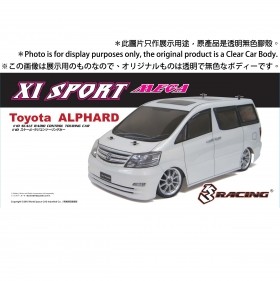 3racing Sakura Xi Sport 1/10 Touring & Toyota Alphard Mk1 Body Set Black