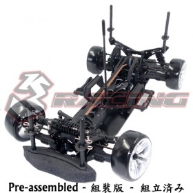 3racing Sakura D4 1/10 Drift Car(awd- Sport Black Edition) - Pre-assembled Black