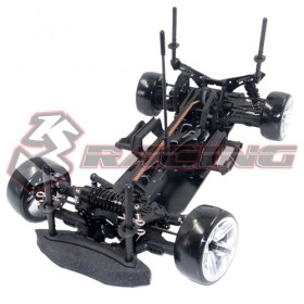 3racing Sakura D4 1/10 Drift Car(awd) - Sport Black Edition Black