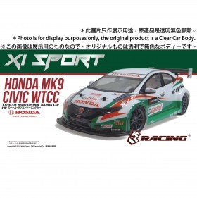 3racing KIT-MK9XS Sakura Xi Sport 1/10 Touring & Honda Civic Mk9 Wtcc Body Set