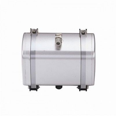 Parts Alu Universal Fuel Tank 86x52x52mm Fit For Tamiya 1/14 Tractor Truck Silver