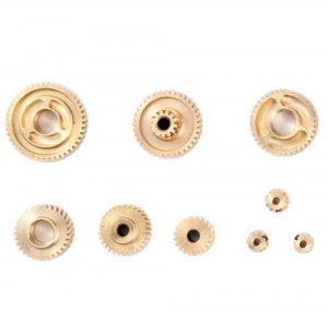 Parts Full Set Of Gearbox Alloy Bevel Gear Fit For Tamiya 1/14 Tractor Truck