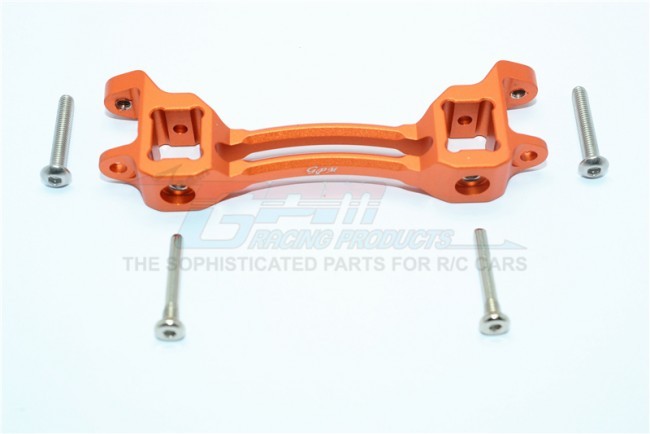 Gpm TRX4201FRB Aluminum Front/rear Body Post Mount 1/10 Electric 4wd Trx4 Defender Trail Crawler Orange