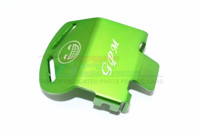 Gpm TRX4333A Aluminum F/r Gear Box Bottom Protector Mount 1/10 Electric 4wd Trx4 Defender Trail Crawler Green