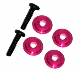 M6.4 X 1.7 Ball Bearing Spacer Pink