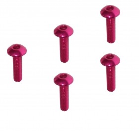 M2 X 8 Scoket Buttom Screw Tamiya Mini 4wd Pink