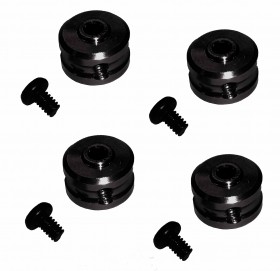 Aluminum Shaft Stopper Tamiya Mini 4wd Black