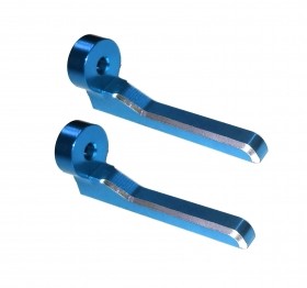 Aluminum Rail Guard Tamiya Mini 4wd Light Blue