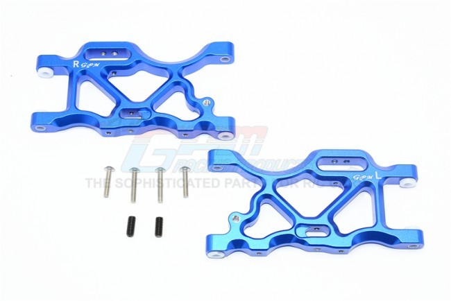 Gpm MAS056 Aluminum Rear Lower Arms 1/10 4wd Electric Senton 6s Blx Super-duty Short Course Blue