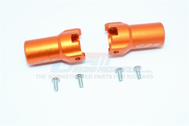 Gpm VEN022 Aluminum Rear Axle Adapter 1/10 Hpi Electric 4wd Rtr Venture Toyota Fj Cruiser Orange