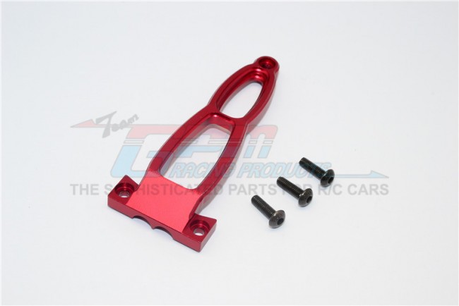 Gpm LB008 Alloy Front Bulkhead Plate  Tamiya Lunch Box Red