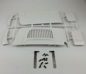 Pastic Modification Size Wing Flank Fit For Tamiya Actros 1851 56335 56342