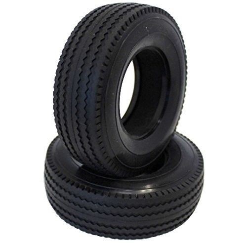 Optional Parts 30mm Front Wide Tyre 2pcs Fit For Tamiya 1/14 Semi-trailer Truck 