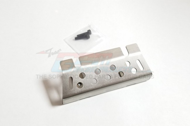 Trx4 Stainless Steel Front/rear Chassis Protection Plate 1/10 Electric 4wd Trx4 Defender Trail Crawler 
