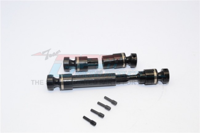 Gpm SERV237C Steel Main Shaft  Traxxas 1/16 Mini E-revo Buggy Black