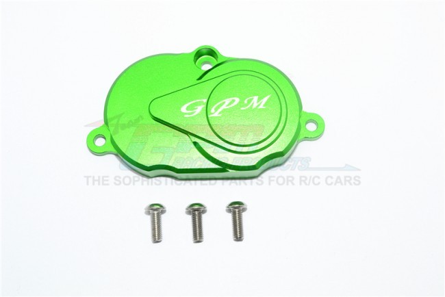 Aluminum Rear Gearbox Cover 1/8 T3-01 Dancing Rider-57405 Green