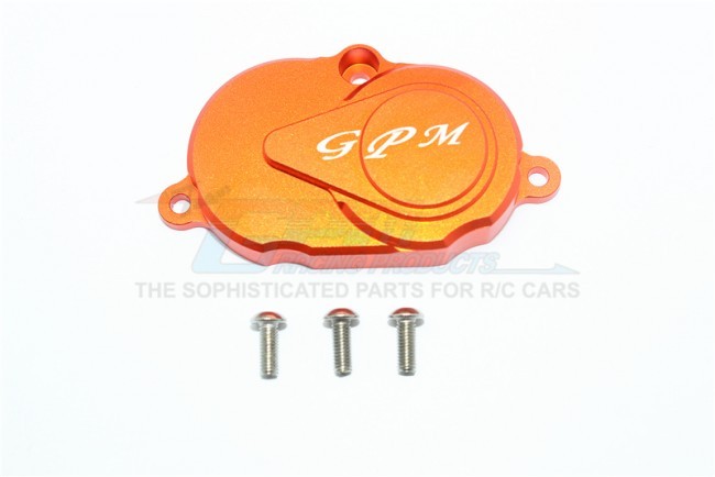 Aluminum Rear Gearbox Cover 1/8 T3-01 Dancing Rider-57405 Orange