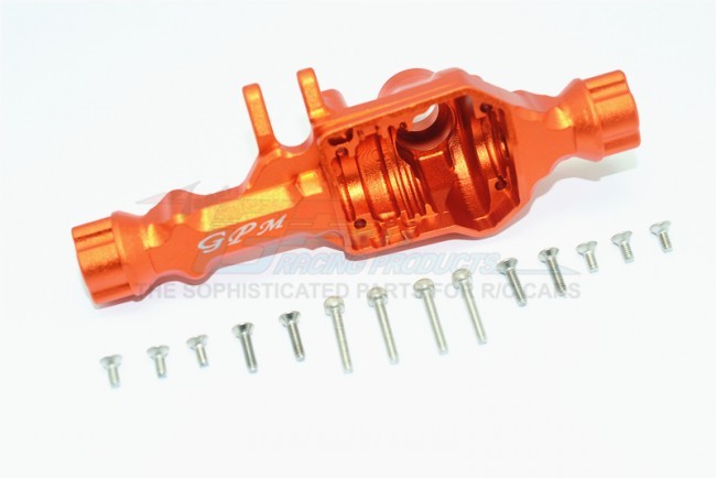 Gpm TRX4012B Aluminum Front Gear Box (without Cover) 1/10 Electric 4wd Trx4 Defender Trail Crawler Orange