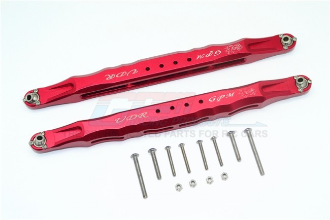 Gpm UDR014L Alloy Rear Lower Trailing Arms 8544 Traxxas  1/7 Unlimited Desert Racer Pro-scale 4x4 85076-4 Red