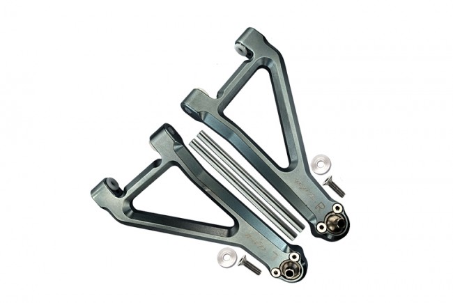 Gpm UDR054 Alloy Front Upper Suspension Arm 8531 Traxxas 1/7 Unlimited Desert Racer Pro-scale 4x4-85076-4 Gun Silver