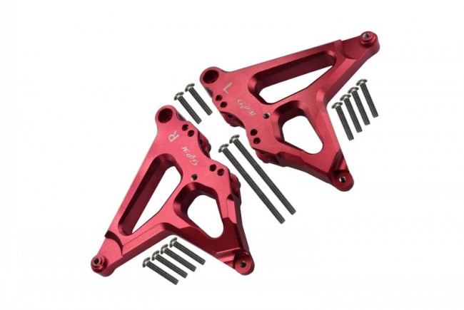 Gpm UDR030 Aluminum Rear Damper Mount 8538 Traxxas 1/7 Unlimited Desert Racer Red