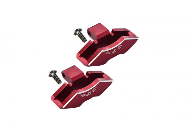 Gpm UDR006 Aluminum Front / Rear Brake Caliper 8567 Traxxas 1/7 Unlimited Desert Racer Red