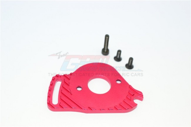 Aluminium Motor Heatsink Mount  Traxxas Slash 4x4 & Low-cg 68086-2 Red