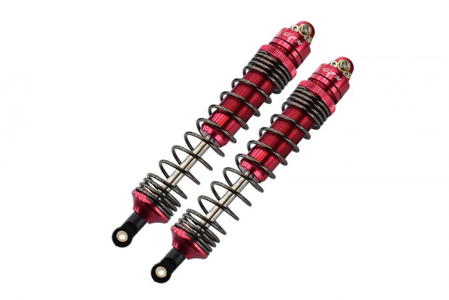 Gpm UDR135F Aluminum Front Spring Dampers (135mm) 1/7 Unlimited Desert Racer Pro-scale 4x4-85076-4 Red