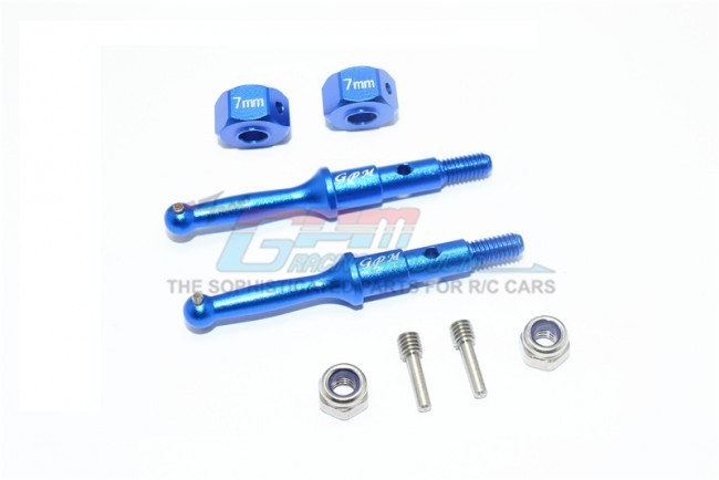 Aluminum Lower Gear Cover 1/8 T3-01 Dancing Rider-57405 Blue