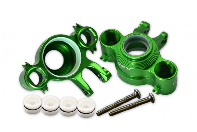 Gpm ER2021 Aluminum Front/rear Knuckle Arms Traxxas 1/10 E-revo Vxl Monster 86086-4 Green