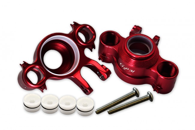 Gpm ER2021 Aluminum Front/rear Knuckle Arms Traxxas 1/10 E-revo Vxl Monster 86086-4 Red