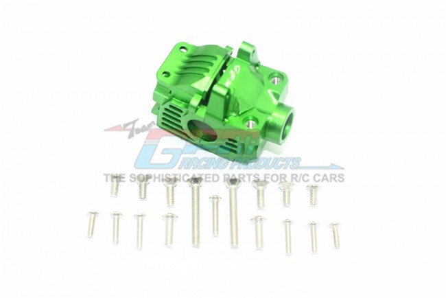 Gpm RUS4012 Aluminum Front Gear Box Traxxas 1/10 Rustler 4x4 Vxl 67076-4 Green