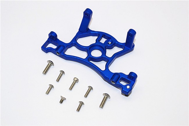 Aluminium Spur Gear Cover Mount Traxxas Slash 4x4 & Low-cg 68086-2 Blue