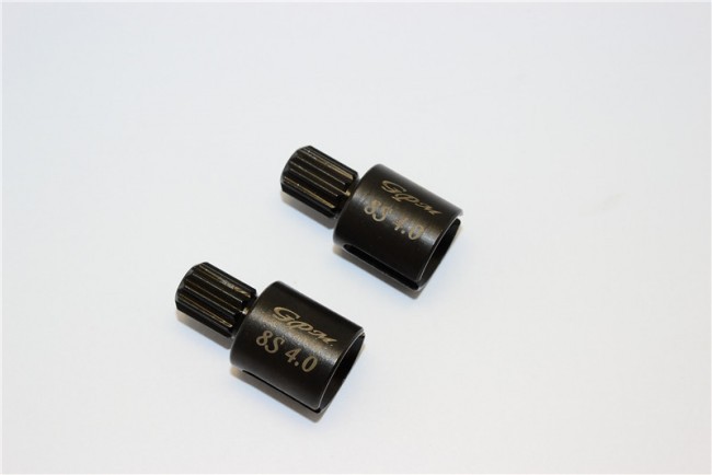 Gpm STXM8039 Harden Steel #45 Front Or Rear Wheel Joints For 8s Traxxas 1/5 X-maxx 8s Monster Black
